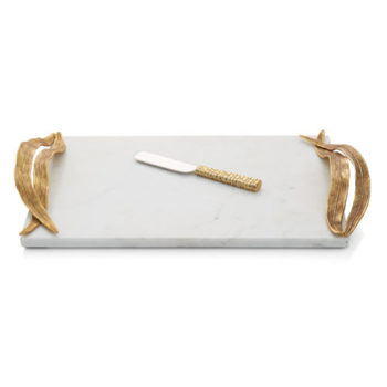 Michael Aram Palm Cheese Board w/ Knife