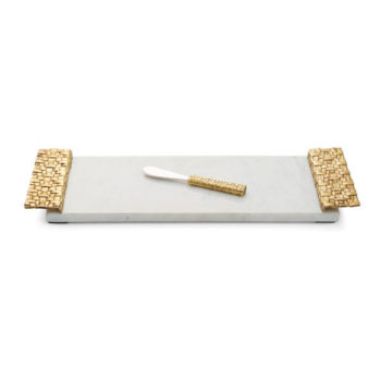 Michael Aram Palm Cheese Board w/ Spreader