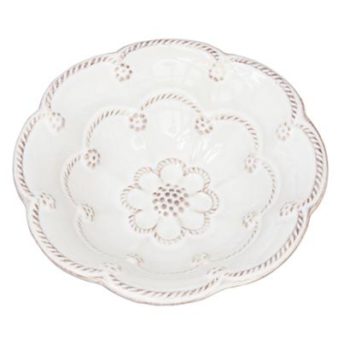 Juliska Jardins du Monde Whitewash 5" Blossom Bowl