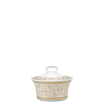 Versace Medusa Gala Sugar Bowl, Covered, 7 ounce