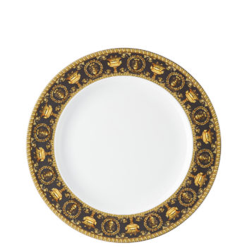 Versace by Rosenthal I Love Baroque Nero Dinner Plate, 10 1/2 inch