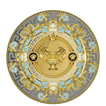 Versace Prestige Gala Bleu Service Plate, 12"