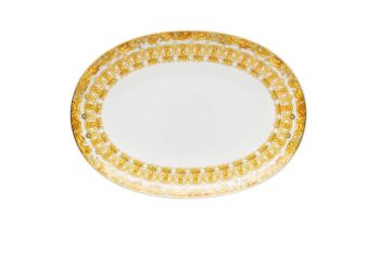 Versace by Rosenthal Medusa Rhapsody Oval Platter 13"L