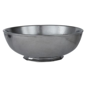 Juliska Pewter Stoneware Md. Serving Bowl 10" W x 4" H
