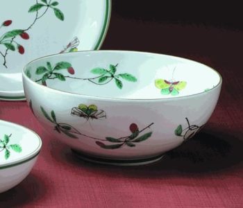 Mottahedeh Famille Verte Cereal Bowl 6.5"E