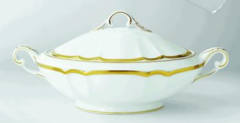 Robert Haviland & C. Parlon Colette Gold Tureen 2.5QT