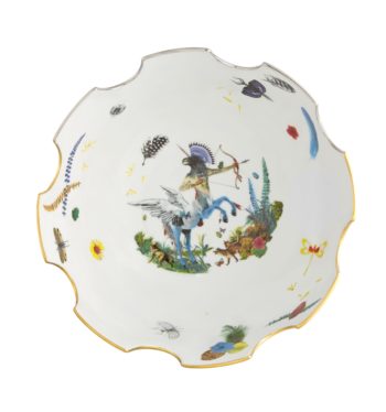 Christian Lacroix Caribe Salad Bowl 5.12" H x 10.51" W