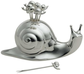 Ercuis Snail Set of Eight Picks