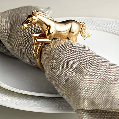 Horse napkin rings discount