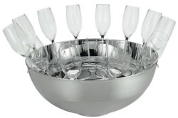 Ercuis Transat Champagne set 12 glasses