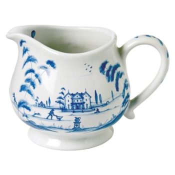 Juliska Country Estate Delft Blue Creamer Delft Blue Main House 10 oz.