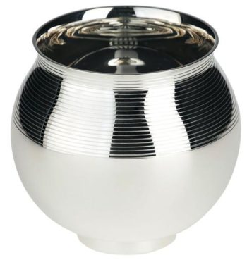 Ercuis Transat Silver Plated Ice Bucket D 5.0" H 4.75"