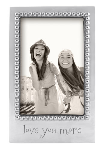 Mariposa "love you more" Frame 4 x 6