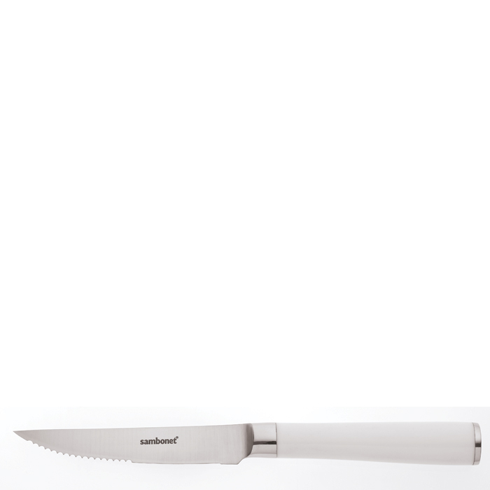 Sambonet Knives White Steak Knife, 4 3/4 - The Pink Daisy