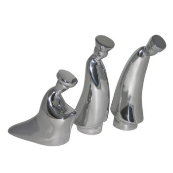 Nambe Nativity Three Wise Men 6.75"H