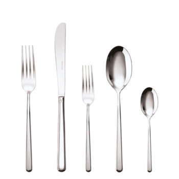 Sambonet Linear 5 Pcs Place Setting (solid handle knife)