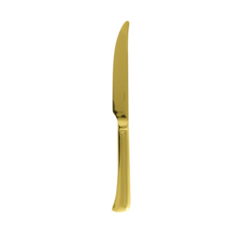 Sambonet Imagine Gold Dessert Knife, solid handle