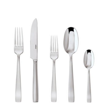 Sambonet Flat 5 Pcs Place Setting (solid handle knife)