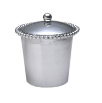 Mariposa String of Pearls Ice Bucket 8"Hx7"W
