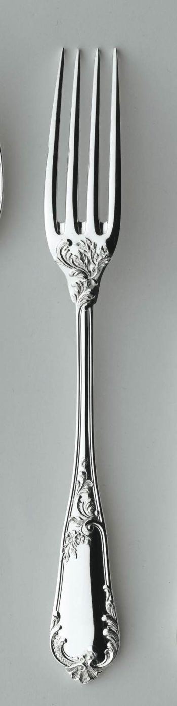 Ercuis Rocaille Sterling Silver Dinner Fork