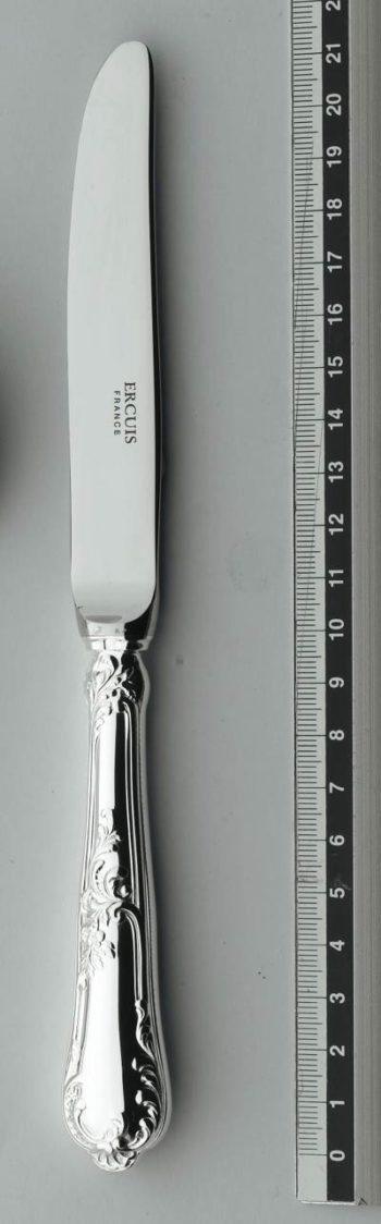 Ercuis Rocaille Sterling Silver Dessert Knife