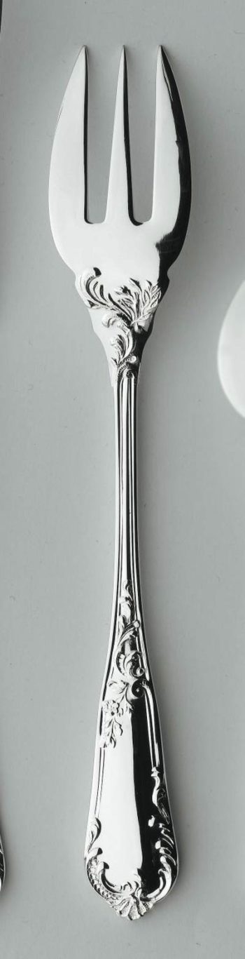 Ercuis Rocaille Sterling Silver Fish Fork