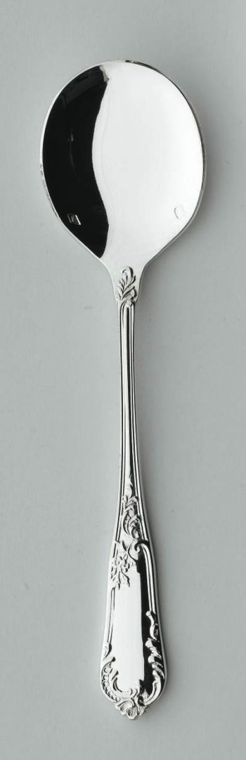Ercuis Rocaille Sterling Silver Ice Cream Spoon