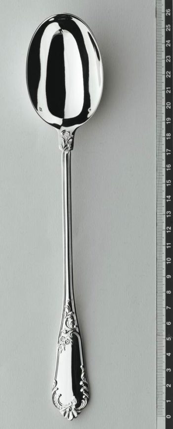 Ercuis Rocaille Sterling Silver Salad Serving Spoon