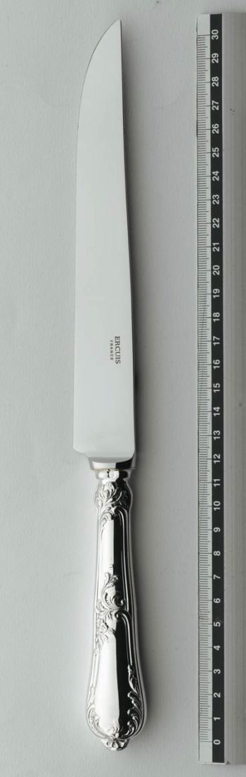 Ercuis Rocaille Sterling Silver Carving Knife
