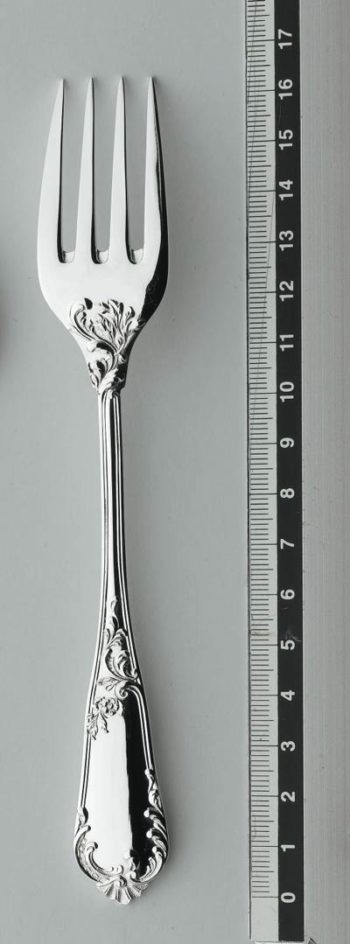 Ercuis Rocaille Sterling Silver Salad Fork