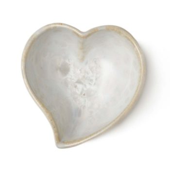 Simon Pearce Crystalline Twist Heart Bowl, Small - Candent