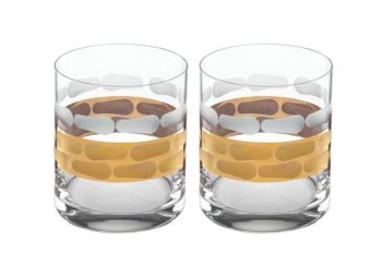 Michael Wainwright Truro Gold Double Old Fashioned - Set of 2