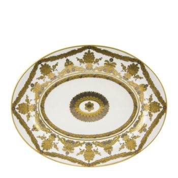 Royal Crown Derby Pearl Palace Small Oval Dish 13'L