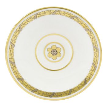 Royal Crown Derby Pearl Palace Tea Saucer