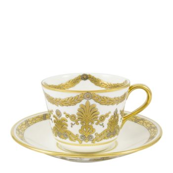 Royal Crown Derby Pearl Palace Tea Saucer - Image 2