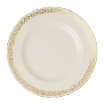Royal Crown Derby Gold Aves Narrow Border Dessert Plate 8.5"