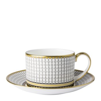 Royal Crown Derby Oscillate Onyx Tea Saucer Only - Image 2