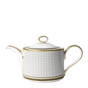 Royal Crown Derby Oscillate Onyx Teapot