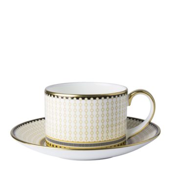 Royal Crown Derby Oscillate Ochre Tea Cup
