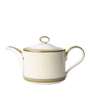 Royal Crown Derby Oscillate Ochre Teapot