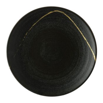 Royal Crown Derby Sketch Charcoal Coupe Bowl 9.0"