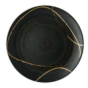 Royal Crown Derby Sketch Charcoal Dessert Plate 8.0"