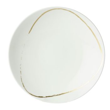 Royal Crown Derby Sketch Chalk Coupe Bowl 9.0" - Image 2