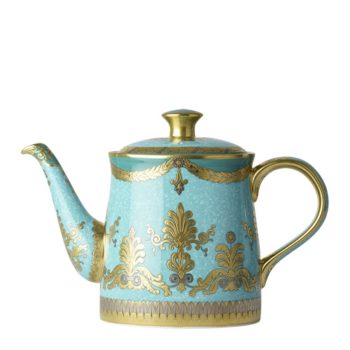 Royal Crown Derby Turquoise Palace Tea Pot 40 oz.