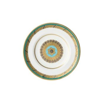 Royal Crown Derby Turquoise Palace  Bread and Butter Plate 6.5"D