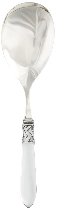 Vietri Aladdin Antique Clear Serving Spoon 10.25"L