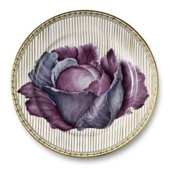 Pinto Paris Potager Gold Buffet Plate #1 11.5"D - Image 2
