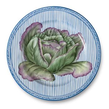 Pinto Paris Potager Blue Buffet Plate #5 11.5"