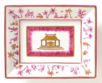 Pinto Paris Chinoiserie Candy Dish 7.75" x 6.0"
