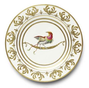 Pinto Paris Or Des Airs Buffet Plate #3 11.5"D